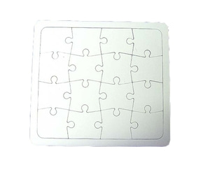 종이퍼즐 사각 16조각